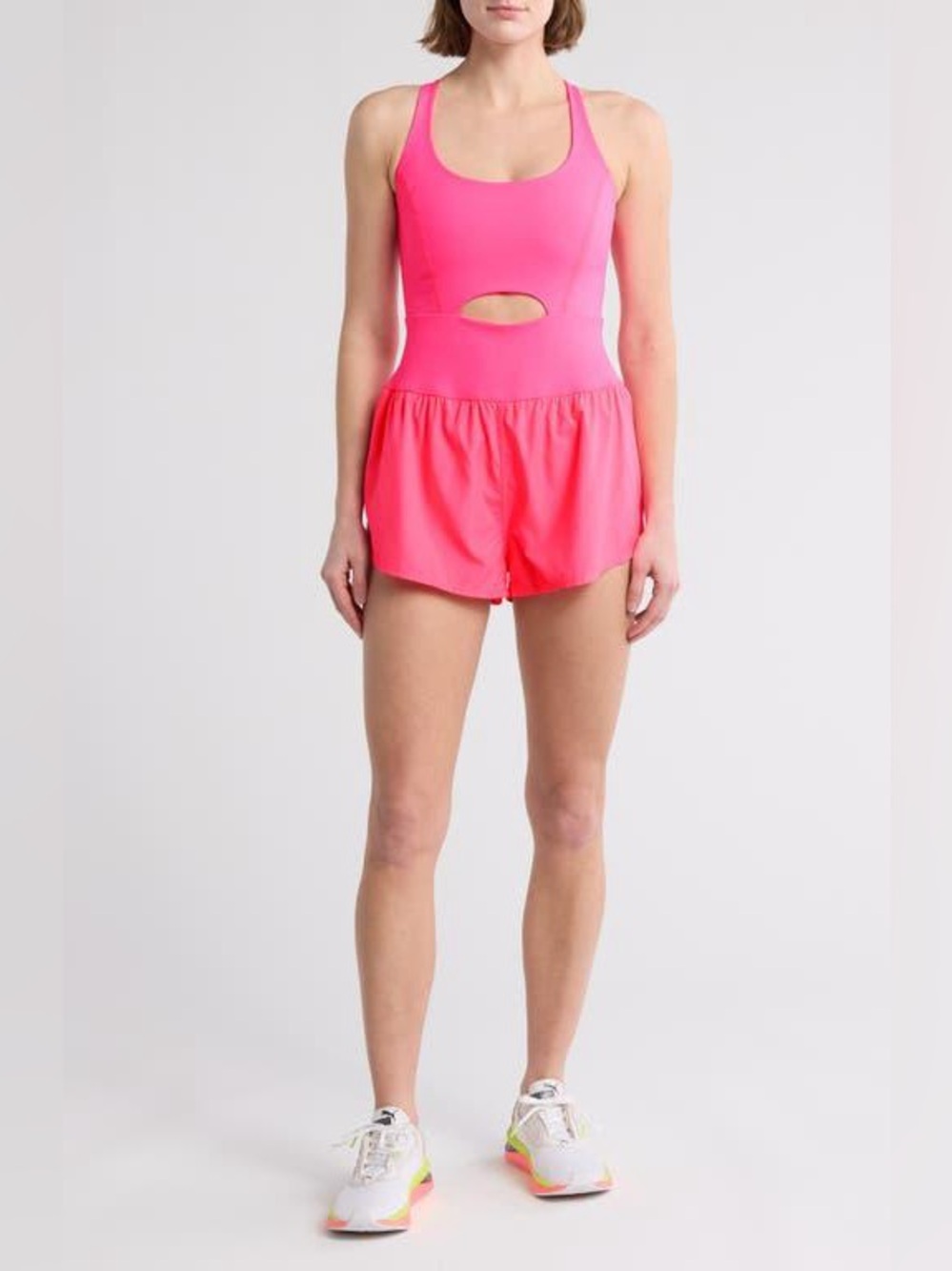 FP Movement by Free People Righteous Runsie Romper Sz Medium